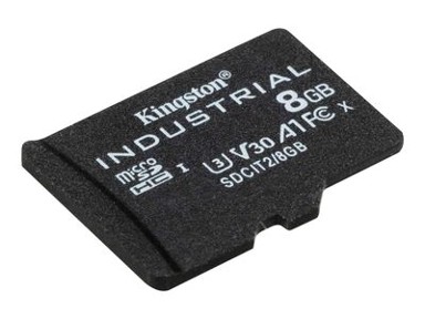 KINGSTON Memorijska kartica microSDHC Industrial, 8GB, C10, A1, pSLC, bez adaptera, EAN 740617321005