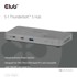 CLUB3D Thunderbolt 5 hub CSV-2563, 5-u-1, trostruki 5K 60 Hz video, 180 W