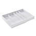 YAMAZAKI Bijeli plastični organizator za ladicu 47, 5 x 35 cm
