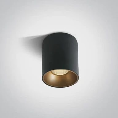 Nadgradna svjetiljka DM12120Z/B/W, LED 20 W, 3000 K, 1600 lm, crna, fi 94 mm, h 115 mm