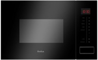 AMICA Ugradbena mikrovalna pećnica AMMB20E2SGB X-TYPE, 20 l, 1000 W, crna