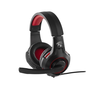 PREO Žičane gaming slušalice 125085402, crno-crvene