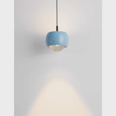 NOVA LUCE Visilica Conga LED 13 W, 3000 K, 922 lm NL9002071, light blue