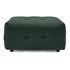 BOBOCHIC PARIS Tamnozeleni tabure Kleber, 84x93x46 cm