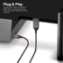 ALOGIC Kabel USB-C na DisplayPort, 1 m, sivi