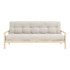 KARUP DESIGN Bijela sklopiva sofa 205 cm Knob, 205x95x79 cm