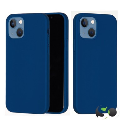 HQ Premium Quality Protuklizna silikonska maskica za iPhone 14 Plus Mat Plava