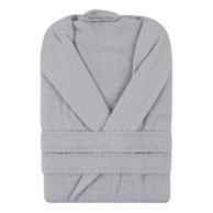 FOUTASTIC Sivi pamučni kućni ogrtač M Cappa