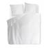 BUTTER KINGS Posteljina Plain Muslin 200x200 cm za bračni krevet od muslina Bijela