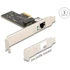 DELOCK Mrežna kartica PCIe x1, RJ45 5 Gigabit LAN RTL8126