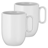 WMF Set porculanskih šalica Barista, 380 ml, 2 komada, bijela