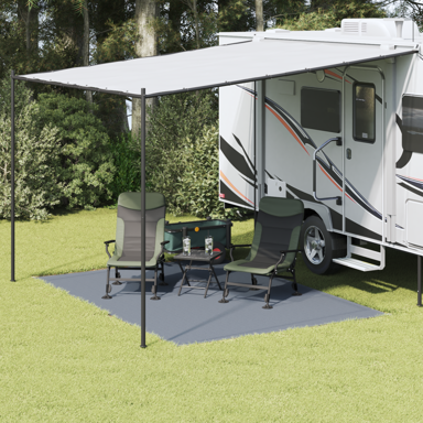 Dodatak za šator poliester 250 x 350 cm, plavo-sivi