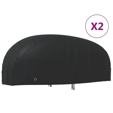 Navlake za motocikl 295 x 110 x 140 cm od tkanine 210D Oxford, 2 kom.