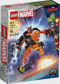 LEGO SUPER HEROES Marvel Rocketov mehanički oklop 76243