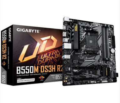 GIGABYTE Matična ploča B550M DS3H R2, AM4, AMD B550, mATX