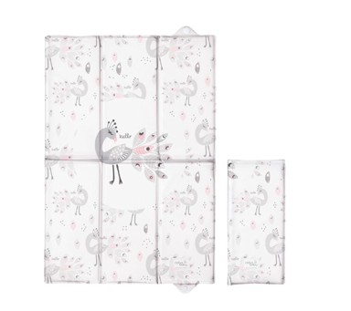 CEBA BABY Sklopiva podloga za previjanje, 60x40, Lolly Polly Peacock