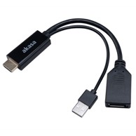 AKASA HDMI to DisplayPort Adapter kabel