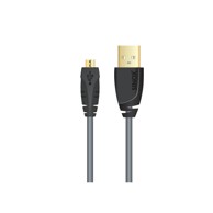 SINOX Kabel SXC4902, USB Micro-B, 2 m, crni