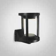 ONE LIGHT Solarna zidna led svjetiljka 2,2w/120lm/3000k/sezor crna ip65 dm67496/b/ew