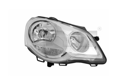 TYC Far VW POLO 02-09 lijevi 05- H7/H1 20-0730-05-2