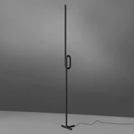 FOSCARINI Stajaća svjetiljka Tobia LED, crna