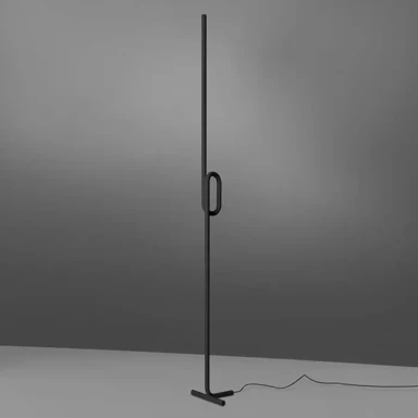 FOSCARINI Stajaća svjetiljka Tobia LED, crna