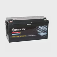 ENERBLOCK Baterija LiFePO4 Extreme 12V 200Ah, BMS Bluetooth, grijanje baterije
