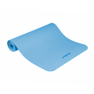 REBEL ACTIVE Prostirka za gimnastiku, za jogu, pilates i fitness, 183 x 61 cm, debljina 1 cm, TPE, plava