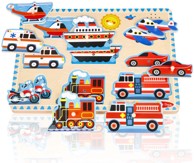 Zvučna slagalica, vozila