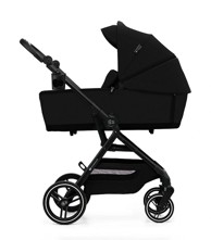 KINDERKRAFT Dječja kolica Yoxi 2u1 - Pure Black