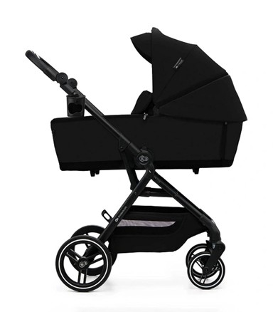 KINDERKRAFT Dječja kolica Yoxi 2u1 - Pure Black
