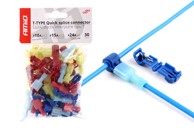 AMIO Set brzih T kabelskih spojnica, 30 kom, MIX