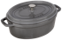 STAUB Oval Cocotte, lijevano željezo, 29 cm, crni