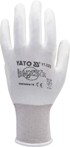 YATO Radne rukavice YT-7470, najlon i PU, bijela
