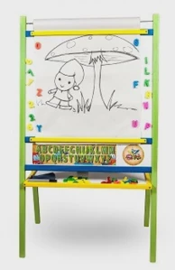 Magnetska ploča Velika s bojama, papirom i računaljkom