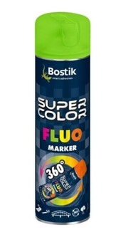 BOSTIK Super Color Fluo Marker 360 sprej, zeleni, 500 ml