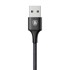 BASEUS Kabel Rapid 3u1, Micro USB, Lightning, USB-C, 3A, 1,2 m, crni