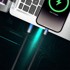 BLAVEC velox pleteni USB-C na USB-C kabel s LED zaslonom, 1,2 m, PD 100 W, 5 A, crni