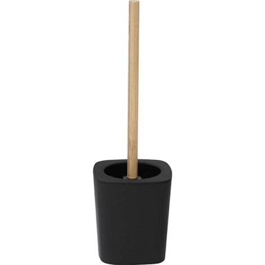 TENDANCE WC četka, abs/bambus, crna
