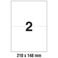 ZWECKFORM Etikete ILK, 210 x 148 mm, 100 listova