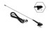 AMIO AM/FM antena za automobil 41 cm s 5 mm adapterom