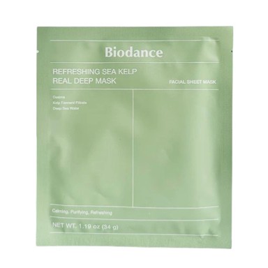 BIODANCE Hidrogel maska za lice Refreshing Sea Kelp Real Deep Mask 34 g