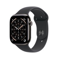 APPLE Watch Series 11 GPS + Cellular 46 mm titanijsko kućište Slate s crnom sportskom narukvicom M/L