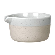 BLOMUS Svijetlo sivi/bež keramički vrč za mlijeko 150 ml Sablo