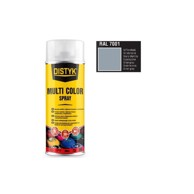 DISTYK Sprej boja MULTI COLOR RAL 7001, 400 ml, srebrno siva, 6 kom