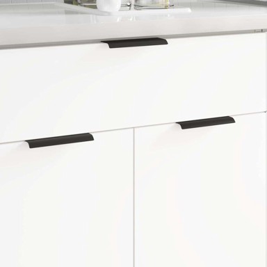 Drška, 120 x 39,6 x 17 mm, aluminij, 725 kom, crna