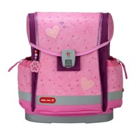 BELMIL Školska torba, ergonomska, Classy Plus Rosie Hearts