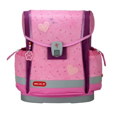 BELMIL Školska torba, ergonomska, Classy Plus Rosie Hearts