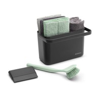 BRABANTIA Tamno sivi set za pranje suđa od reciklirane plastike SinkSide