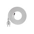 Priključni kabel s ravnim utikačem 2 m 3 x 2,5 mm² IP44 16 A, bijeli